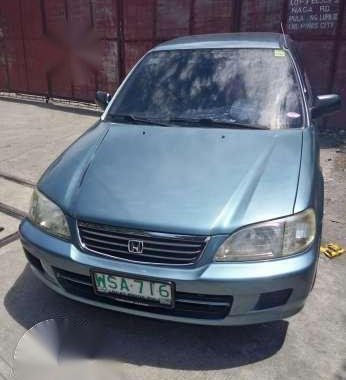 Honda City 2001 Automatic Blue For Sale