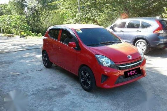 2015 Toyota Wigo E Manual Red For Sale