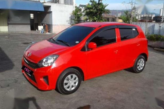 2015 Toyota Wigo E Red MT For Sale