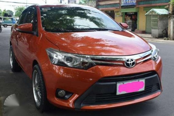 2014 TOYOTA Vios 1.5G AT Orange For Sale