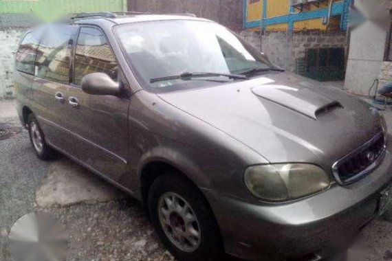 Kia Carnival 2000 model manual transmission