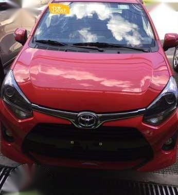 2017 Toyota Wigo Red AT For Sale