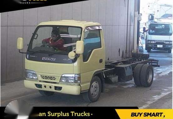 ISUZU Elf Trucks Yellow MT For Sale