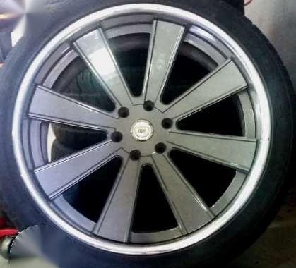 DPE 24 inch mag wheels with tires