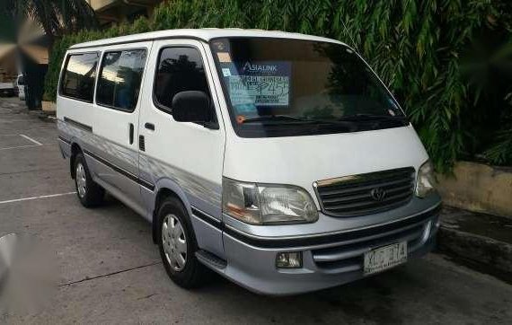 2003 Toyota Hiace GL Grandia 3.0D