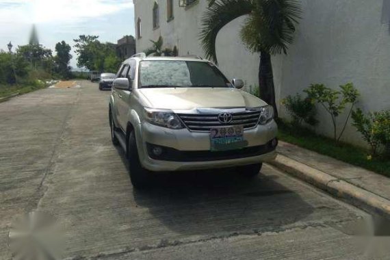 2012 Toyota Fortuner G