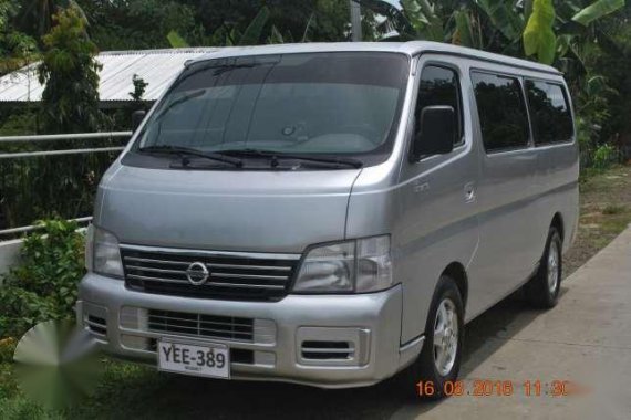 Nissan urvan estate
