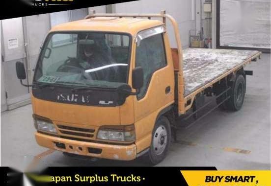 Isuzu Elf Self Loader Truck - Japan Surplus - Crane - Aluminum Van