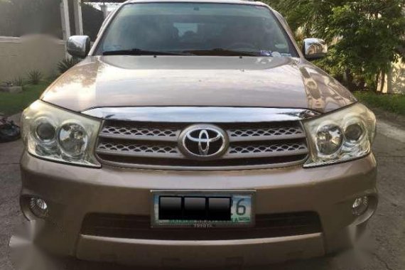 2010 Toyota Fortuner G 2.7VVTI 4x2 AT Gas