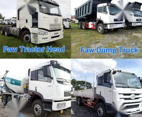 Brand New Faw Tractor Head Dump Truck Transit Mixer Cargo Trucks