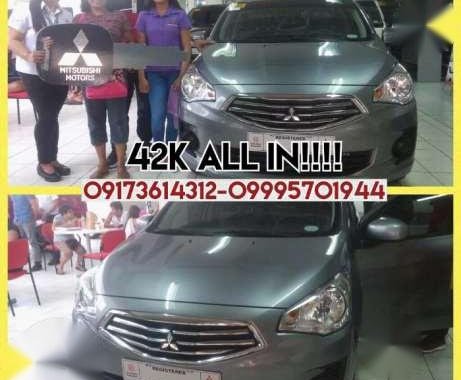 43k All in promo 2017 Mirage G4 GLX MT Automatic GLS