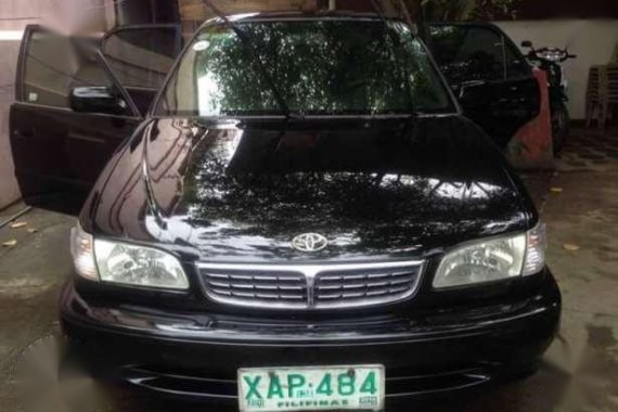 toyota corolla baby altis 2001 manual