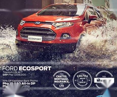 2017 Ford Ecosport Zero Down Payment All in Promo