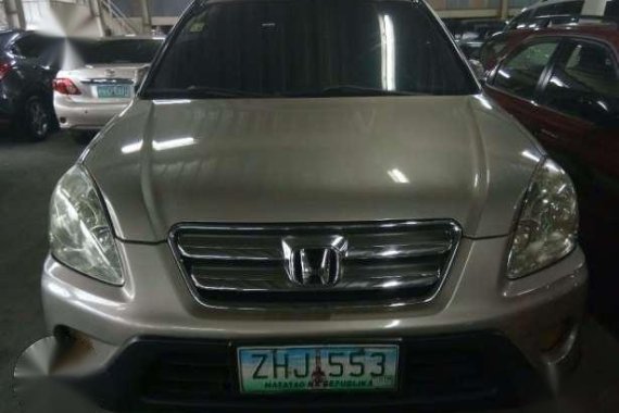 2007 Honda CRV 4x2 AT beige . Gasoline