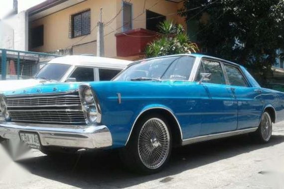 1966 Ford Galaxie 500 MT Blue For Sale