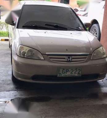 Honda Civic VTI Manual 2001 Beige For Sale