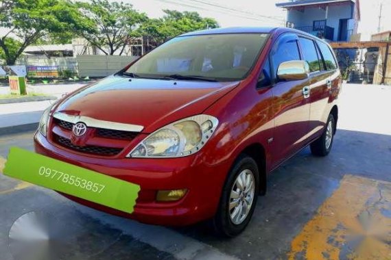 Toyota Innova J Vvti gas fuel eficient 2007 model