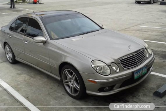 2003 mercedes benz e55 amg sedan