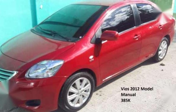 Toyota Vios 2008 MT Red For Sale