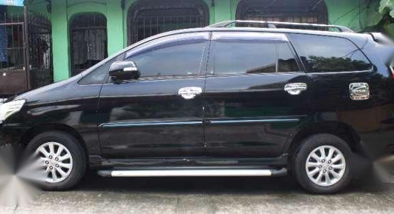 Toyota Innova 2013 2.5G MT Diesel fully loaded 