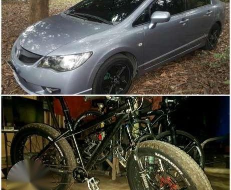 Sale or swap 2006 honda civic fd 1.8s and fatbike