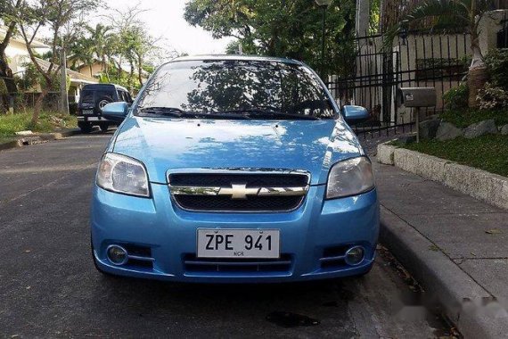 Chevrolet Aveo 2008 Blue for sale