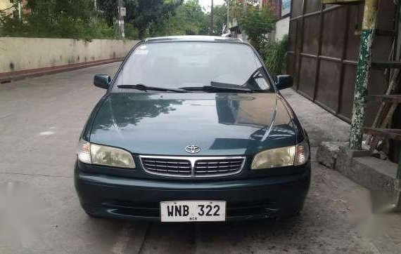 2000 Toyota Corolla Green AT For Sale
