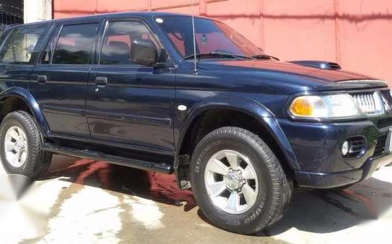 2005 Mitsubishi Montero 4x4 Blue For Sale