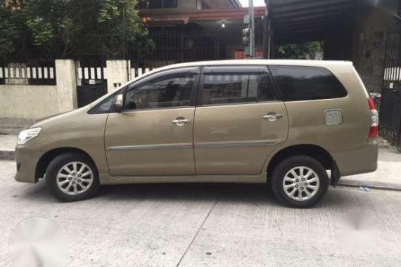Toyota Innova G 2012 Brown For Sale