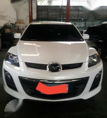 Mazda CX7 2010 White AT For Sale