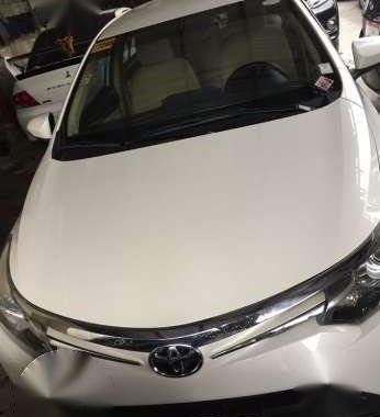 2015 Toyota Vios G matic pearl white