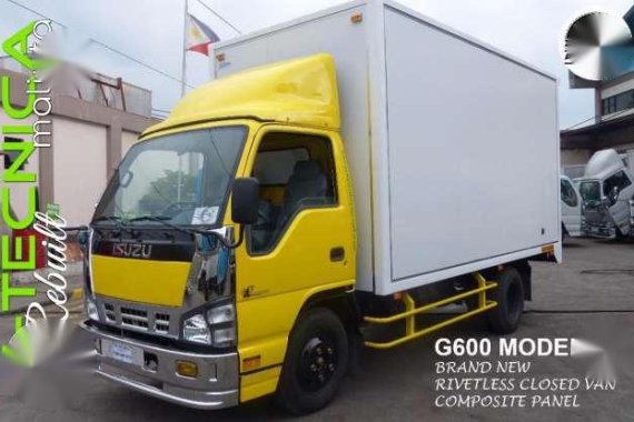 Isuzu Elf NPR Aluminum Wing Van Closed Van Japan Surplus NKR Canter FE