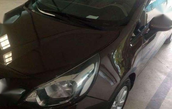 KIA RIO 2013 Model Brown For Sale