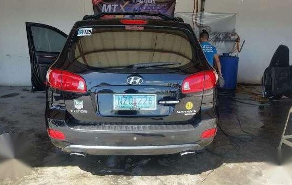 2009 HYUNDAI SANTA FE Black AT 