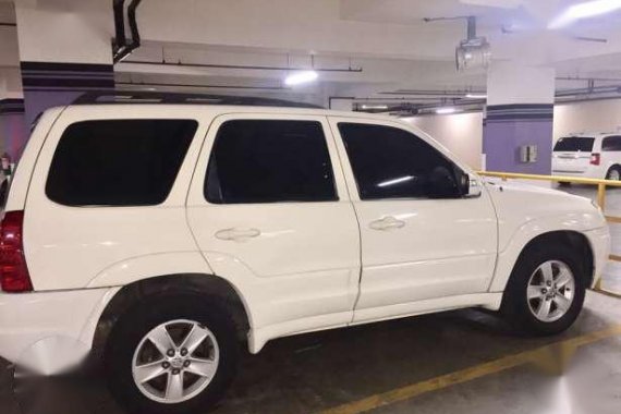 Mazda Tribute 2009 White For Sale