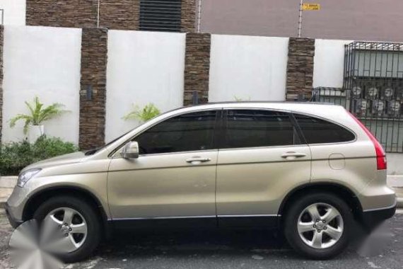 2008 Honda CRV AT Beige For Sale