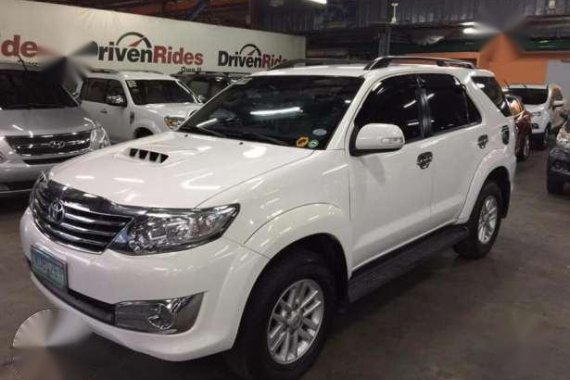 Toyota Fortuner G 4X2 AT 2014 PearlWhite