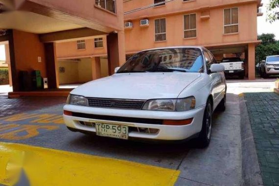 1994 Toyota Corolla Gli White MT For Sale