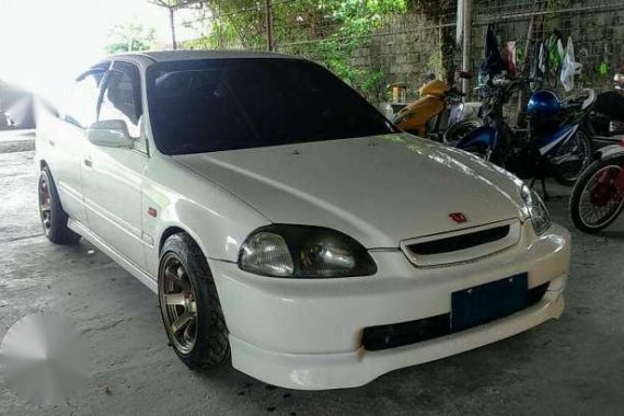 1997 Honda Civic Vtec MT White 