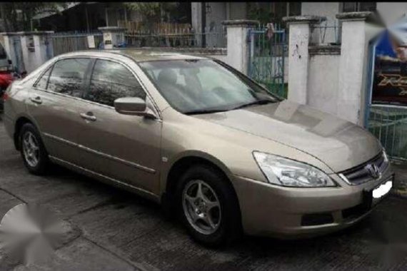 2005 HONDA ACCORD Ivtec AT Beige