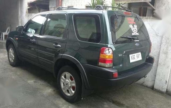 For sale Ford Escape xls manual 2002