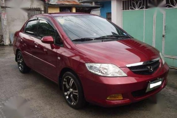 Honda City 1.5 Vtec 2007 Red MT 