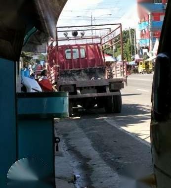 Fresh Isuzu Elf 2010 Red MT For Sale