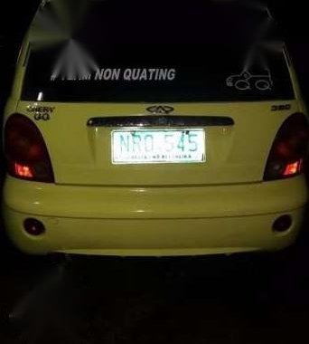 Chery QQ 800cc 2008 Yellow For Sale