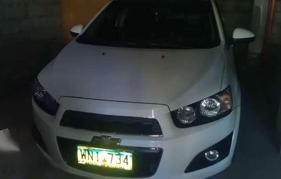 Chevrolet Sonic 2013 White MT For Sale
