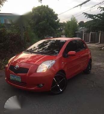 Toyota Yaris 2008 MT Red For Sale