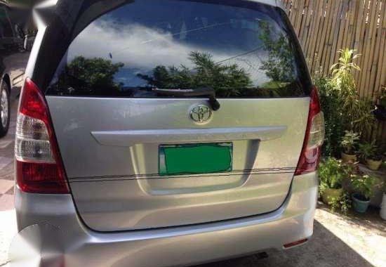 Toyota Innova E 2012 Diesel Manual 