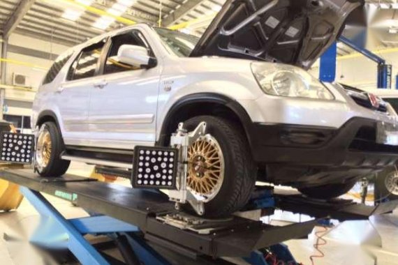 Honda CRV Manual 2003 Silver For Sale