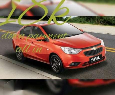 New Chevrolet SAIL Red 2017 Gas 