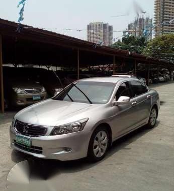 2008 Honda Accord Silver AT For Sale